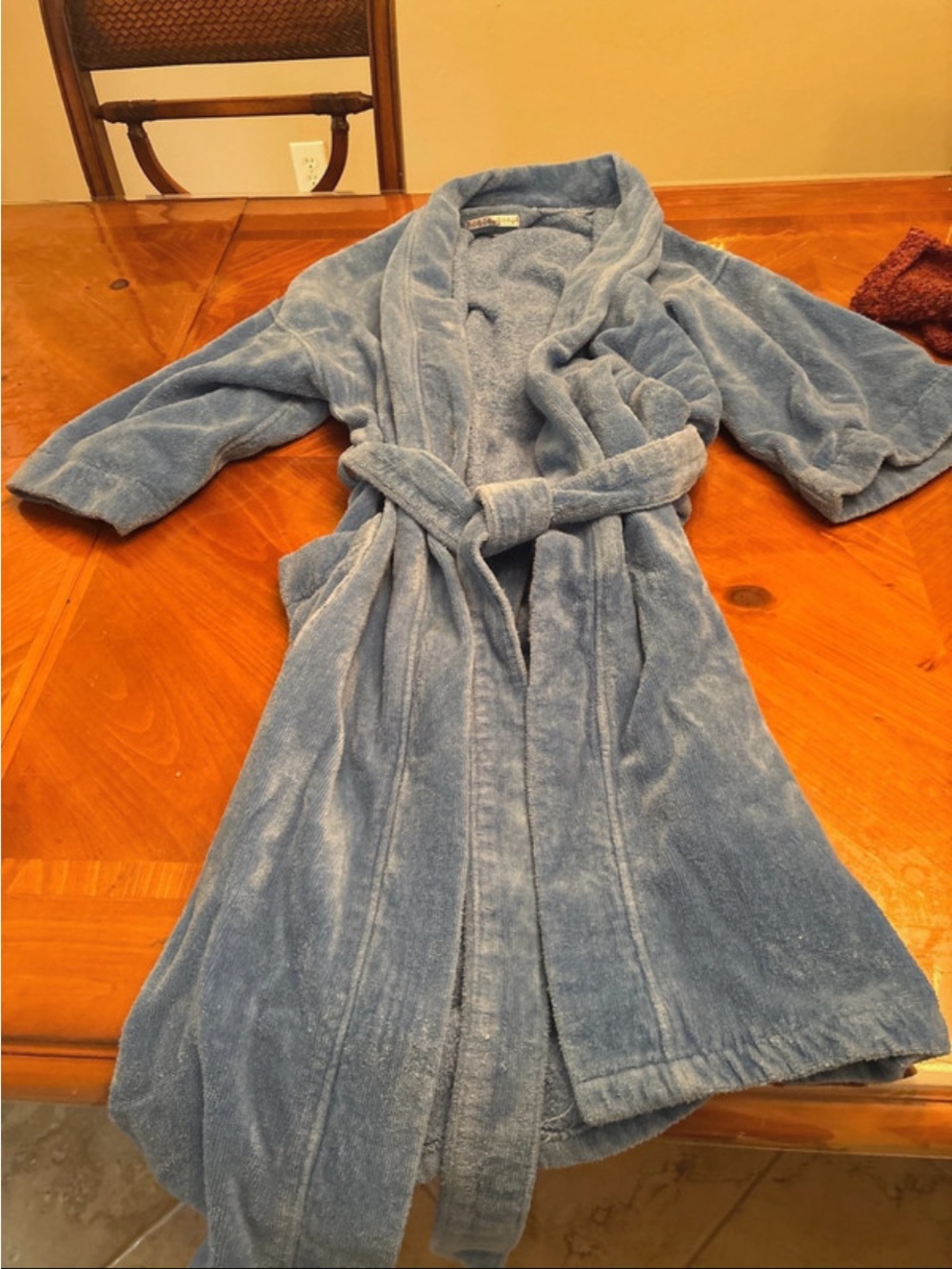 Katy Perry Collections Blue Plush Bathrobe